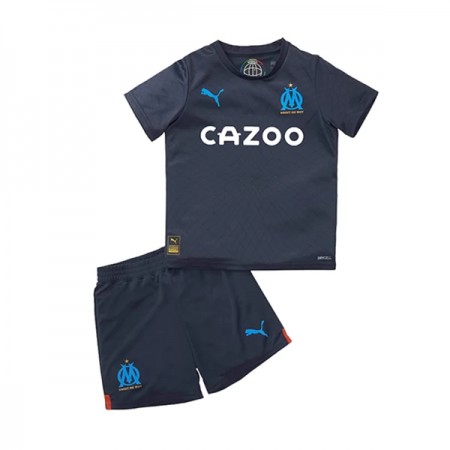Olympique de Marseille Matchtröjor Barn Borta Fotbollströja 2022-2023